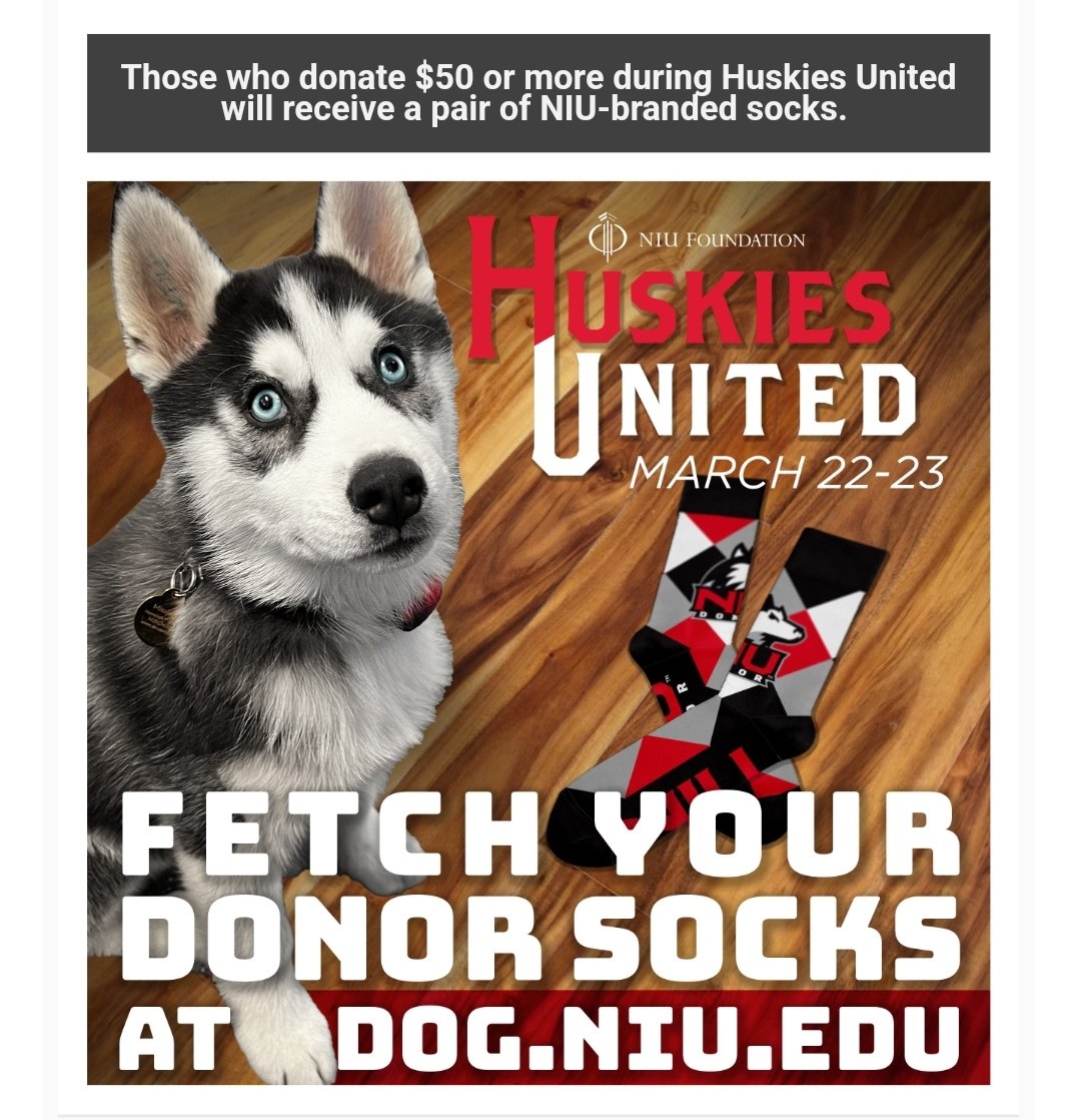 Please donate to the first Latino Alumni Council Scholarship.

Use this link to donate: 
dog.niu.edu/amb/LACscholar…

#HuskiesUnited #HuskiePride