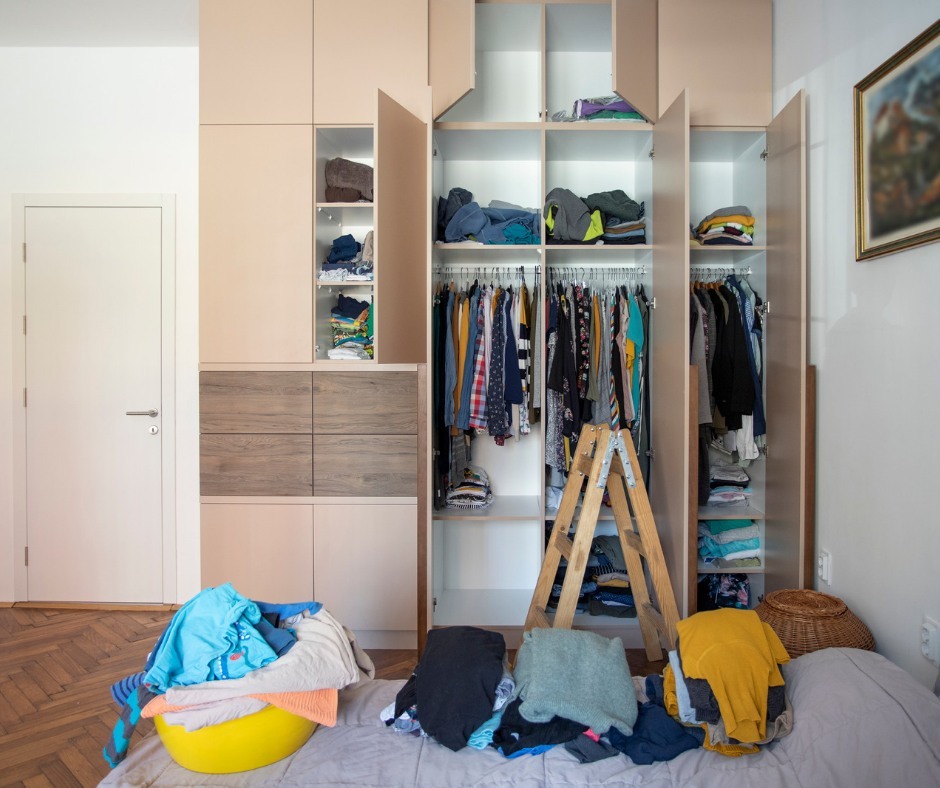 Spring cleaning?  Wherever possible, create functional storage space within your living area. This will prevent new clutter from taking up the space that you’ve worked so hard to make available.

Once you have boxed up items that have been sitting around… instagr.am/p/CqJiqmWsaSK/