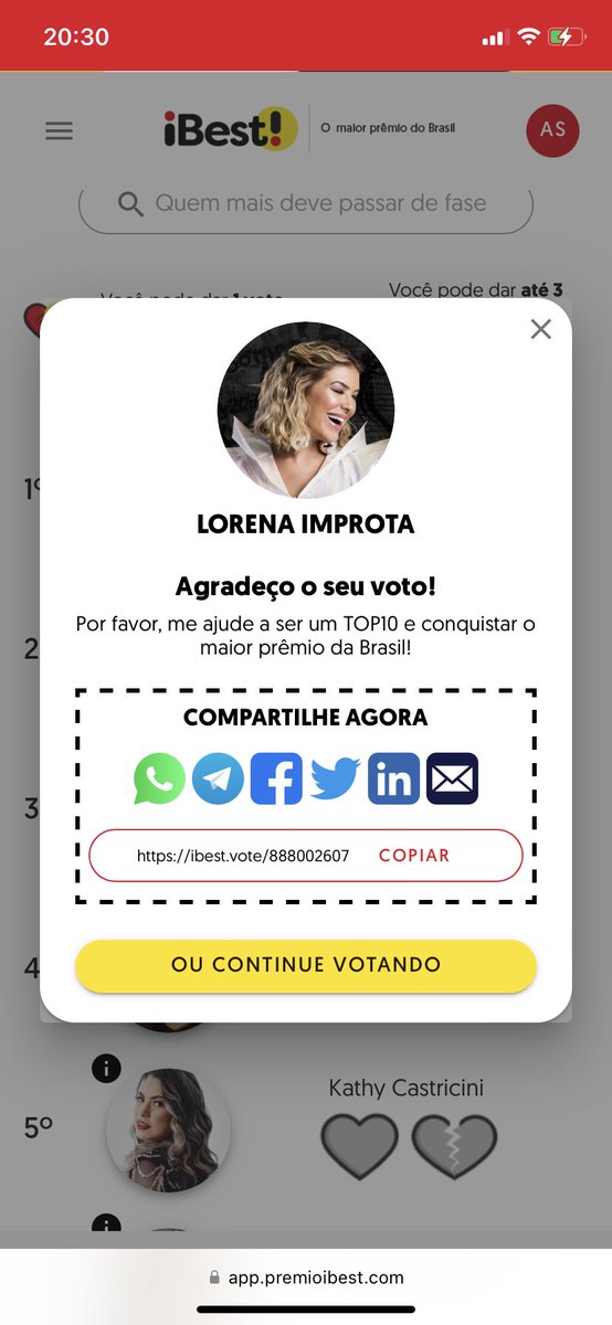 meninalorefc's tweet photo. já votou hoje?? 🚀🚀 https://t.co/4cj5LfMvOg