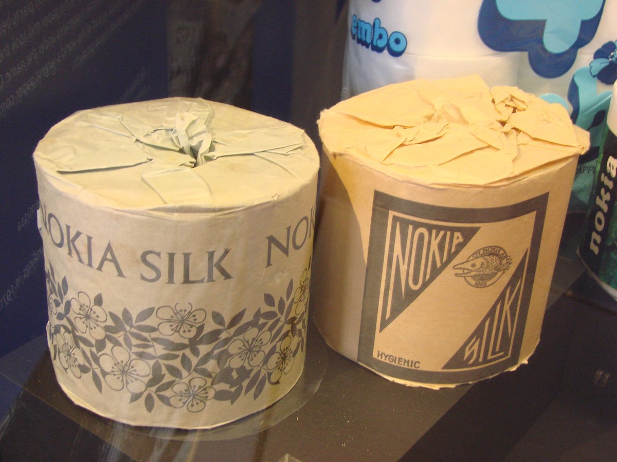 odanielscott's tweet photo. Há 169 anos, em 1865, foi fundada esta fábrica de papel finlandesa. Um dos seus primeiros produtos: papel higiênico. https://t.co/9yYHmIoPKr