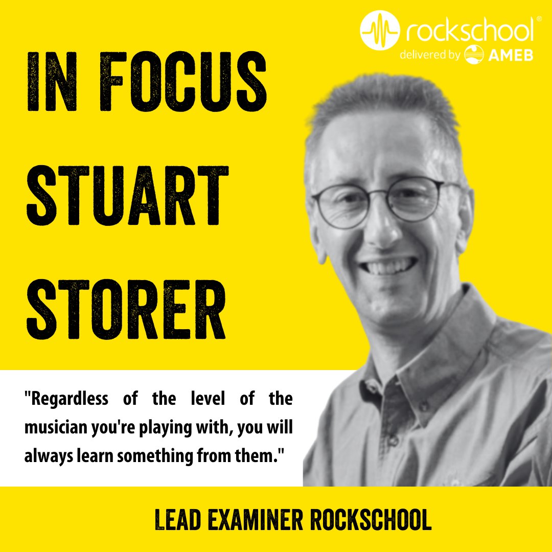 #INFOCUS

 #AMEBrockschool Lead Examiner, #StuartStorer, combines classical and contemporary to ignite the passion for music in his students and himself. 

Discover his journey from a reluctant learner to a well-regarded artist and teacher of 35+ years.  bit.ly/3Zat6OD