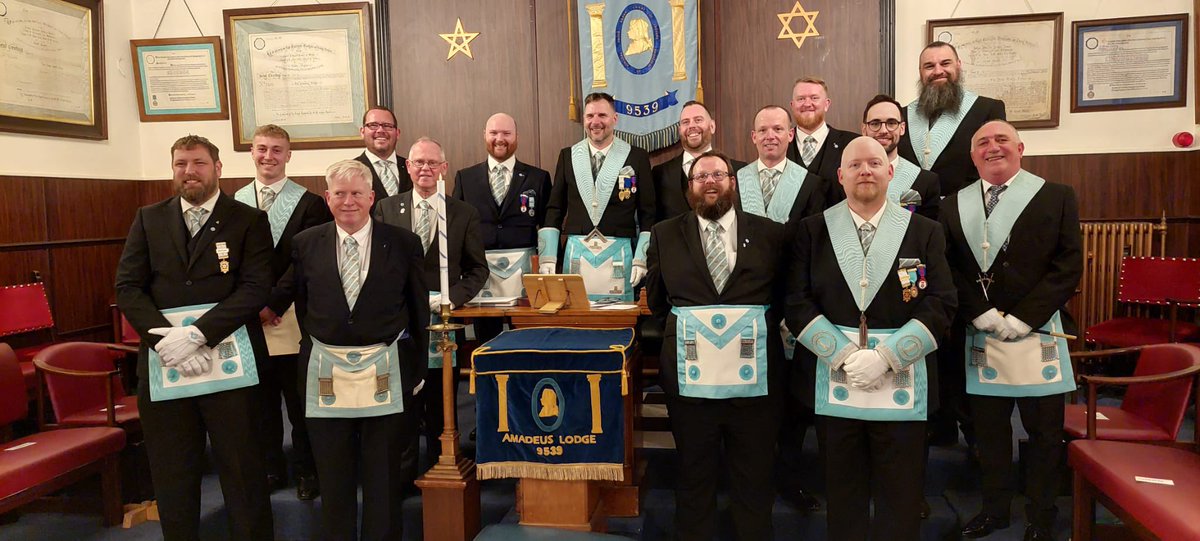 Huge congratulations to <a href="/BroAndyGlaves/">Bro Andy Glaves</a> of <a href="/amadeuslodge/">Amadeus Lodge No9539</a>. Tonight he was installed into the chair of King Solomon. Best wishes for the next year from the members of The Porchway Club. You have been a huge asset to the club over the years
<a href="/DerbysFreemason/">Derbyshire Freemasons</a> 
<a href="/NYMC_UK/">New&YoungMasonsClubs</a>