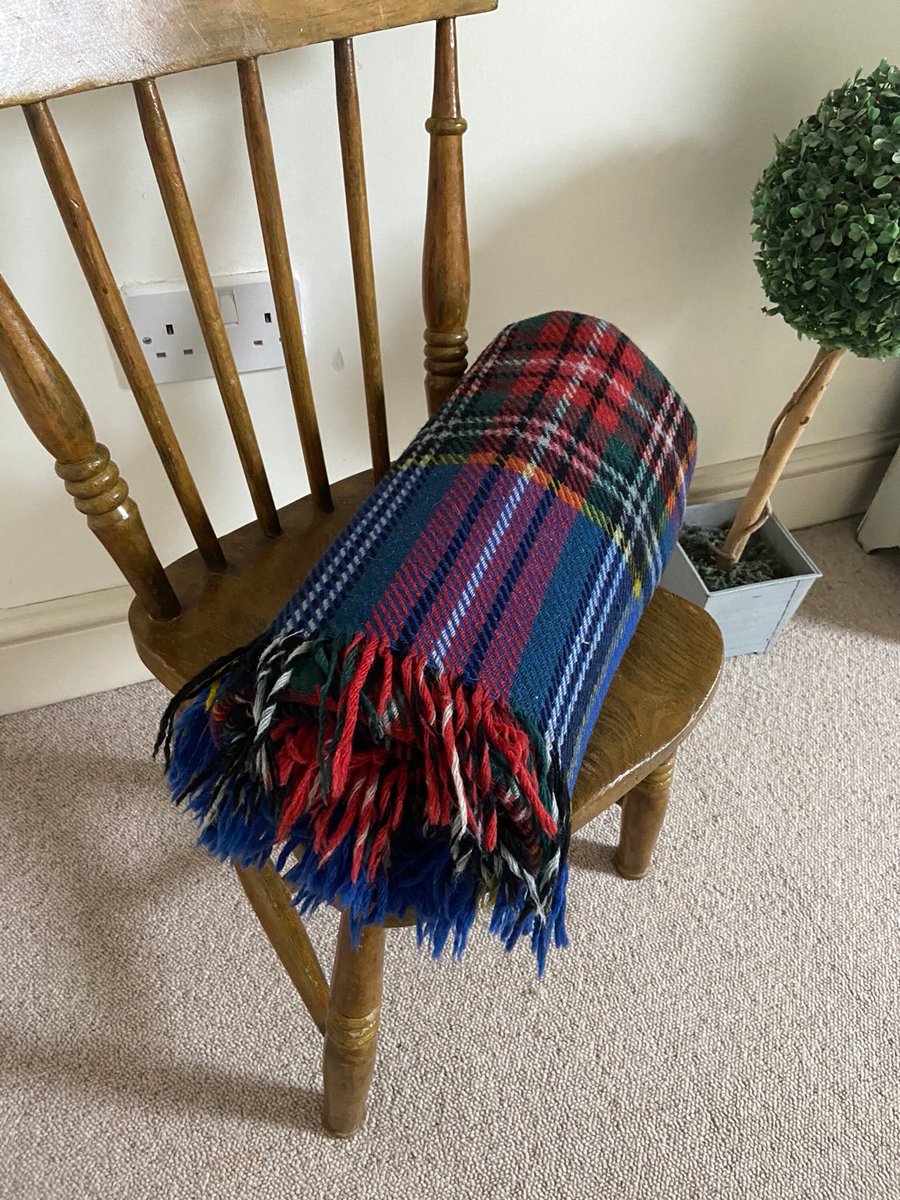 Vintage Wool Blanket - Talisman Travel Rug - Macbeth Scottish Wool Blanket - Picnic Blanket Wool Throw - 100% Wool - Blanket with Fringing  #etsyvintage #cottagecore #talismantravelrug #picnicrug #royalcore etsy.me/3ZdCQIa