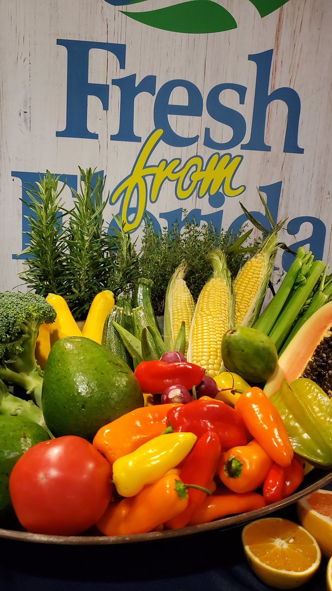 Purple sweet potato doughnuts, beautiful fresh produce and, of course, a #gator! #FoodIsOurMiddleName