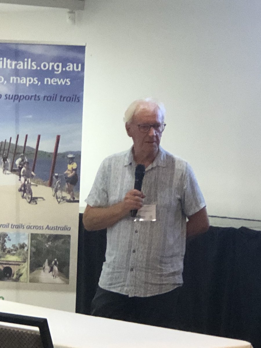 railtrailsrock's tweet photo. The 2023 Rail Trail Forum has commenced at Murwillumbah this morning. The new 24klm Murwillumbah to Crabbes Creek rt is the main topic though other RTs proposals in NSW will also be covered.
Thanks to @RailTrailsAus  for organising this forum. https://t.co/szVOGsTfr6