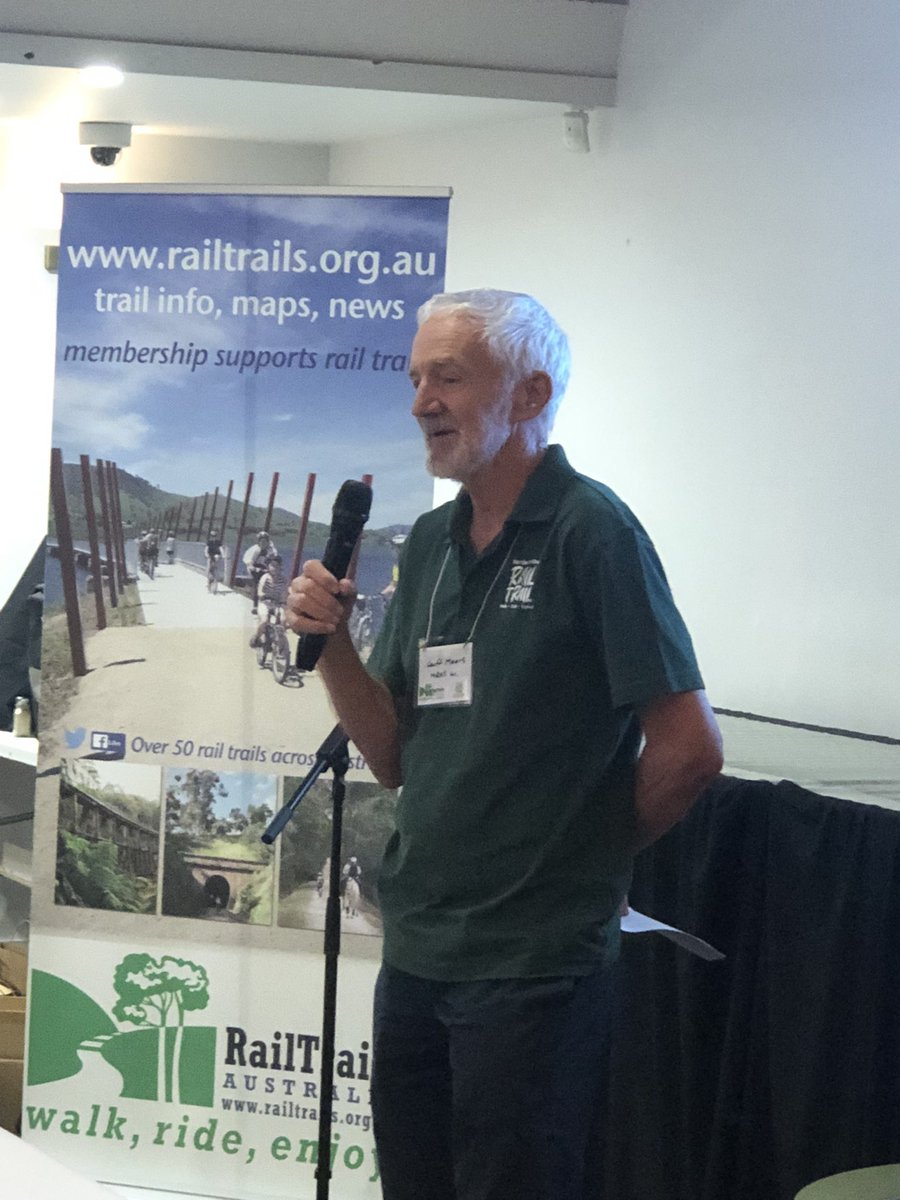 railtrailsrock's tweet photo. The 2023 Rail Trail Forum has commenced at Murwillumbah this morning. The new 24klm Murwillumbah to Crabbes Creek rt is the main topic though other RTs proposals in NSW will also be covered.
Thanks to @RailTrailsAus  for organising this forum. https://t.co/szVOGsTfr6