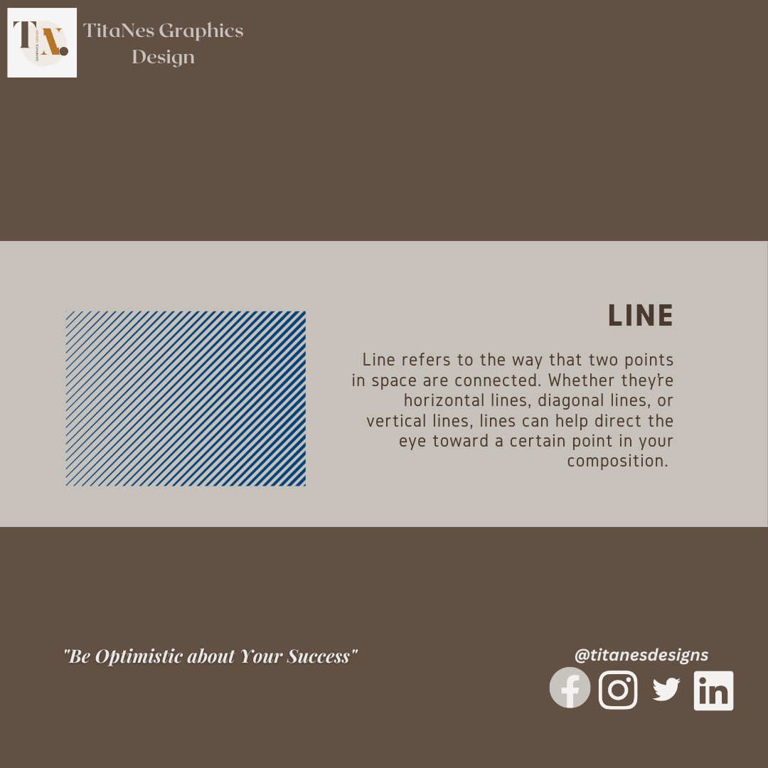 titanesdesigns's tweet photo. The elements of design are the fundamental aspects of any visual design including shape, color, space, line, and texture.
Be Optimistic about Your Success🦋

#titatesdesigns 
#graphicsdesigns

Like and follow me on:😊
FB: https://t.co/I2u3b8heoA
Instagram: https://t.co/COOi3RXpIj https://t.co/wz3MPtJ7pZ