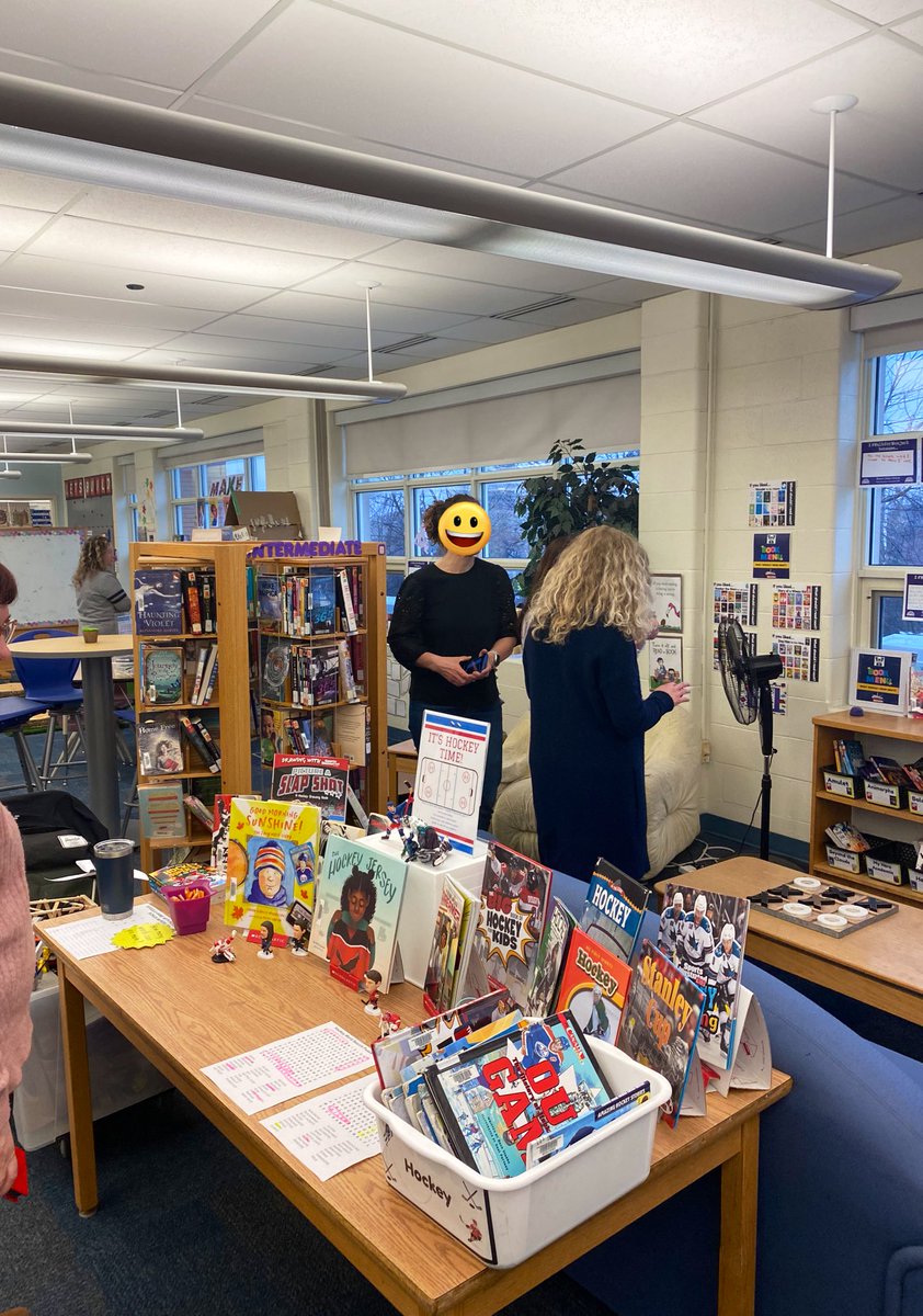 WilshireLibrary's tweet photo. How wonderful to have teacher librarians from across our board sharing our space today. What happens when you put a bunch of passionate T-Ls in the same room? Tons of planning and excitement for student centred school libraries! #ONSchoolLibraries #SchoolLibraryJoy https://t.co/Tenqyqe6eT