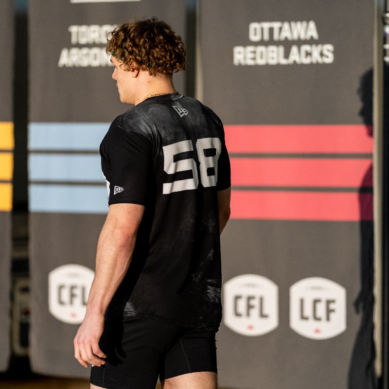CFL's tweet photo. Presenting: the #CFLCombine leaderboards🏅

The top five players from every drill are now live ⬇️