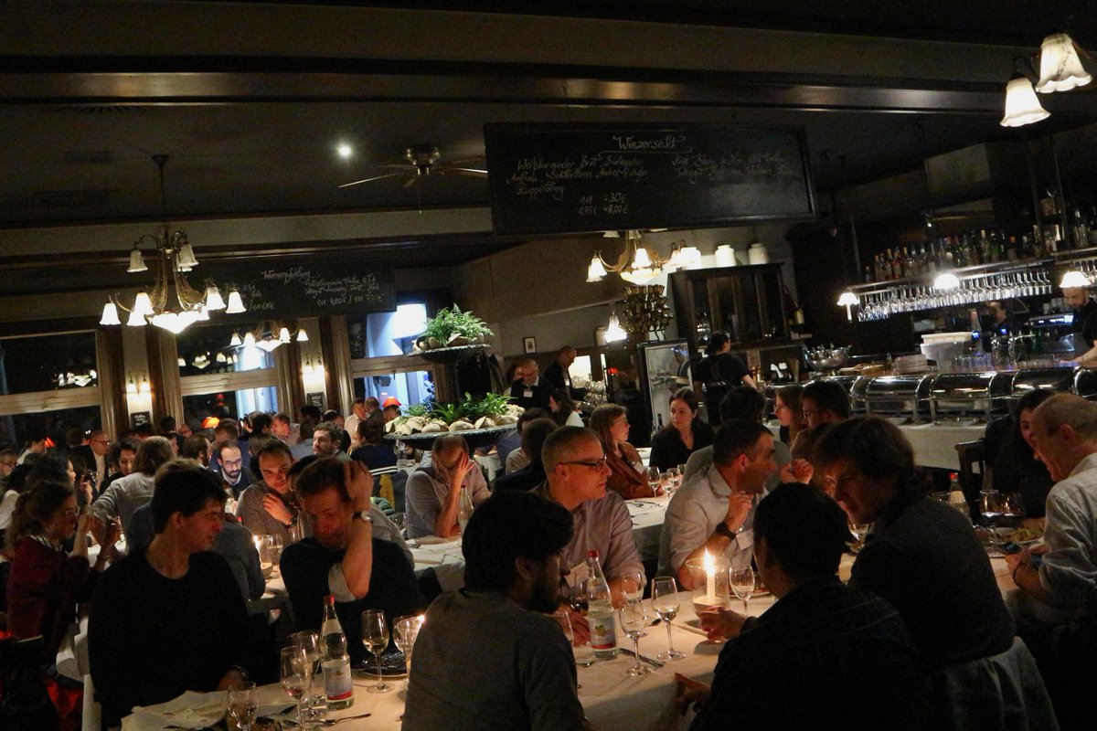 thkampouris's tweet photo. What a great way to end the first day of such a great conference @MaCCIcomp @zew_en https://t.co/hl9yuyyY10