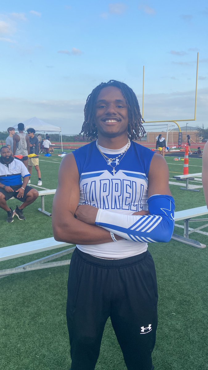 <a href="/kamfish25/">Kamari Fisher</a> congratulations on 1st place in LJ with a PR of 21’9!!! 💪🏼🥇🐐