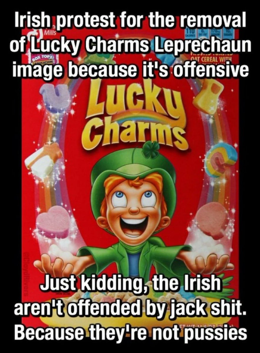 The Irish don't GAF...