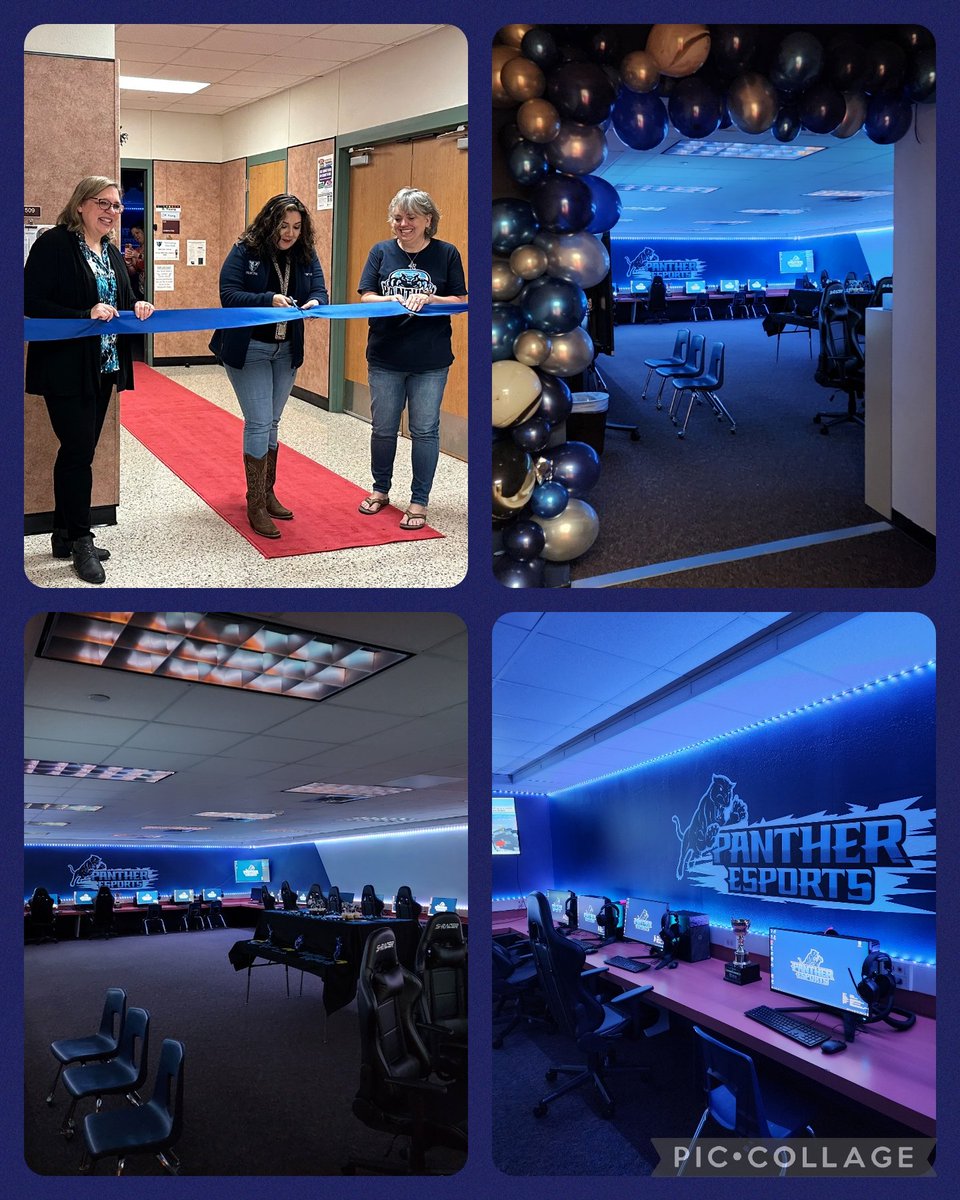 robinrenee's tweet image. We had our @RidgeviewMS  Esports Arena Grand Opening this week. The first of it's kind in @RoundRockISD . The space has come a long way in 5 months.  #rrisdtech #rrisdesports @marisaramirez07 @nancy_ag2000