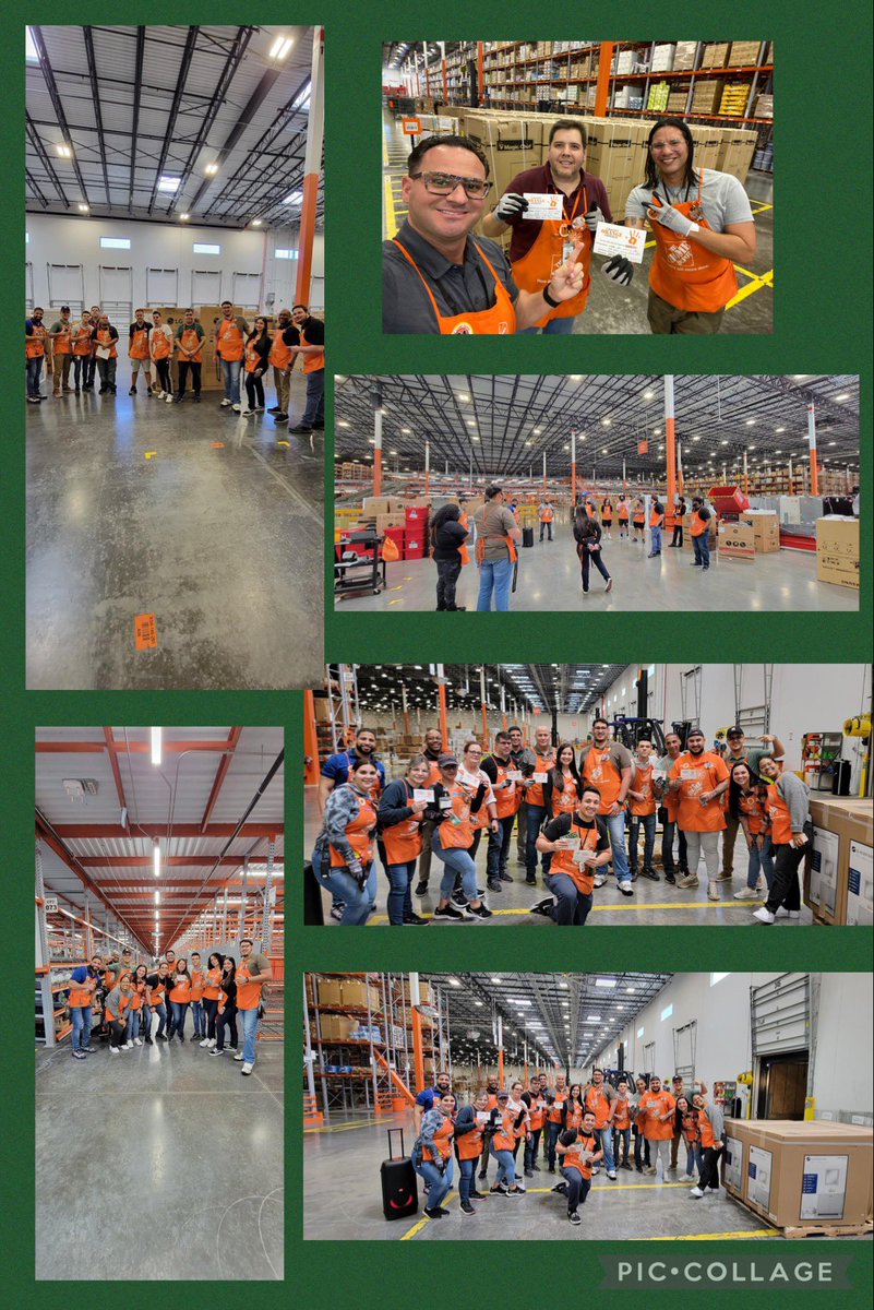 Chanting Safety Over Everything!!! Today’s Safety Parade, raising awareness and recognizing associate’s behaviors. That’s right you can now chant SOE!!!