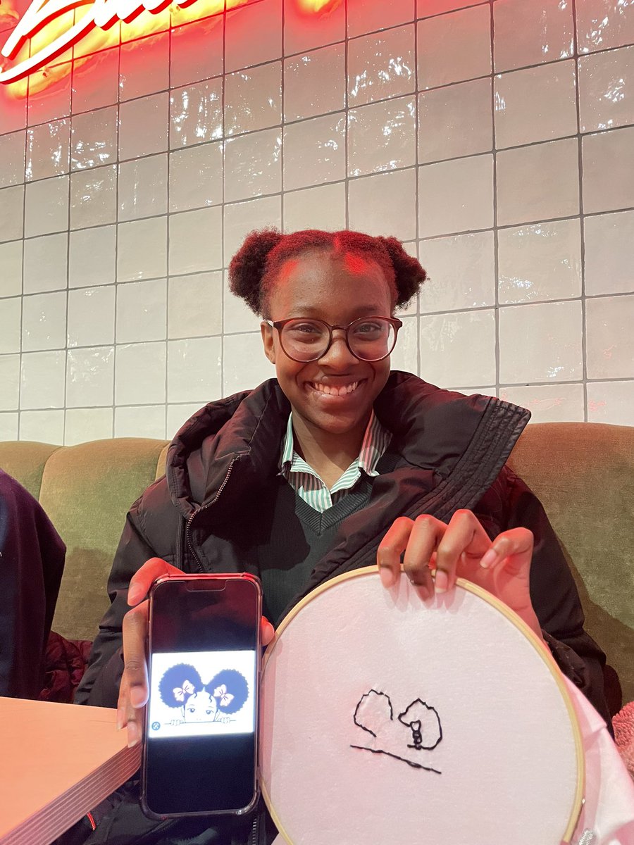 Tonight we launched our intergenerational Make Space creative workshops in partnership with  <a href="/vam_east/">V&A East</a> 🧶🪡

📍Hosted at BADU Café, our first session was with tailor Tapiwa Dingwiza, Stitch &amp; Sew Academy. 

Stay tuned, the openings for future sessions open soon 👀
#craft #hackney