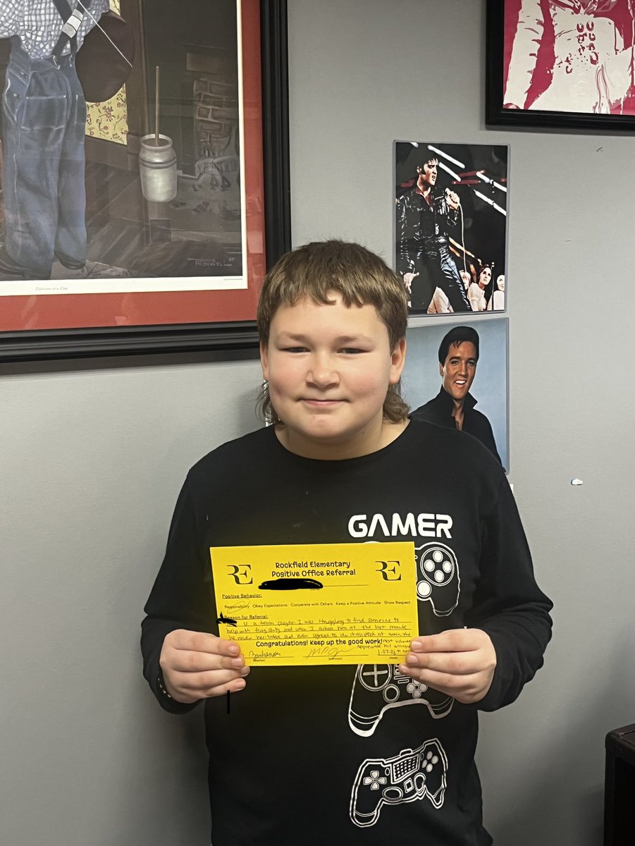 MrJs6thRaiders's tweet photo. Rockfield Positive Office Referrals = Positive self-concept #RockPlus https://t.co/RrFhtA0eWZ