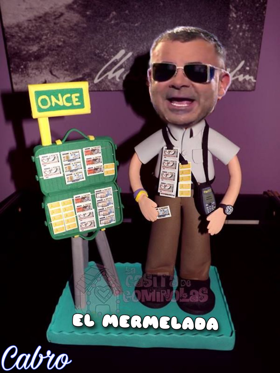 Cabro26765017's tweet photo. La nueva promoción de la ONCE , el muñeco MERMELADA https://t.co/2yeJFhxCph