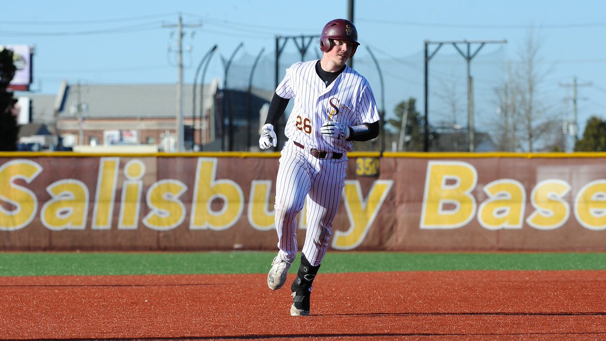 The fourth-ranked Salisbury University baseball team fired on all cylinders at the plate en route to a 35-6 win over the Washington College Shoremen on Thursday. Stars Alum <a href="/zach_geesaman/">Zach Geesaman</a> Bomb 💣in the 9th inning.