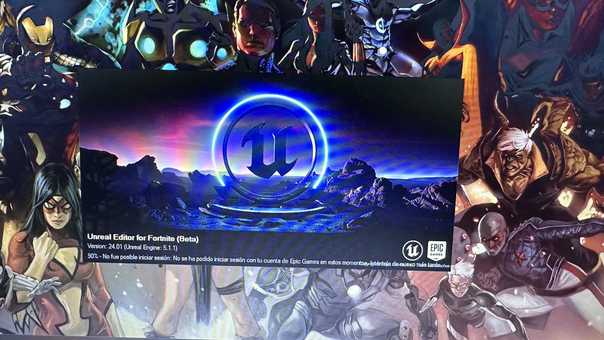 Chuchu_fj's tweet image. When trying to enter the new unreal editor, it loads me up to 90%, then I get an error saying "it was not possible to start the section with your epic account at the moment,try again later".Does anyone know how to fix it?#Fortnite #Creative2 #unrealeditor #UnrealEditorForFortnite