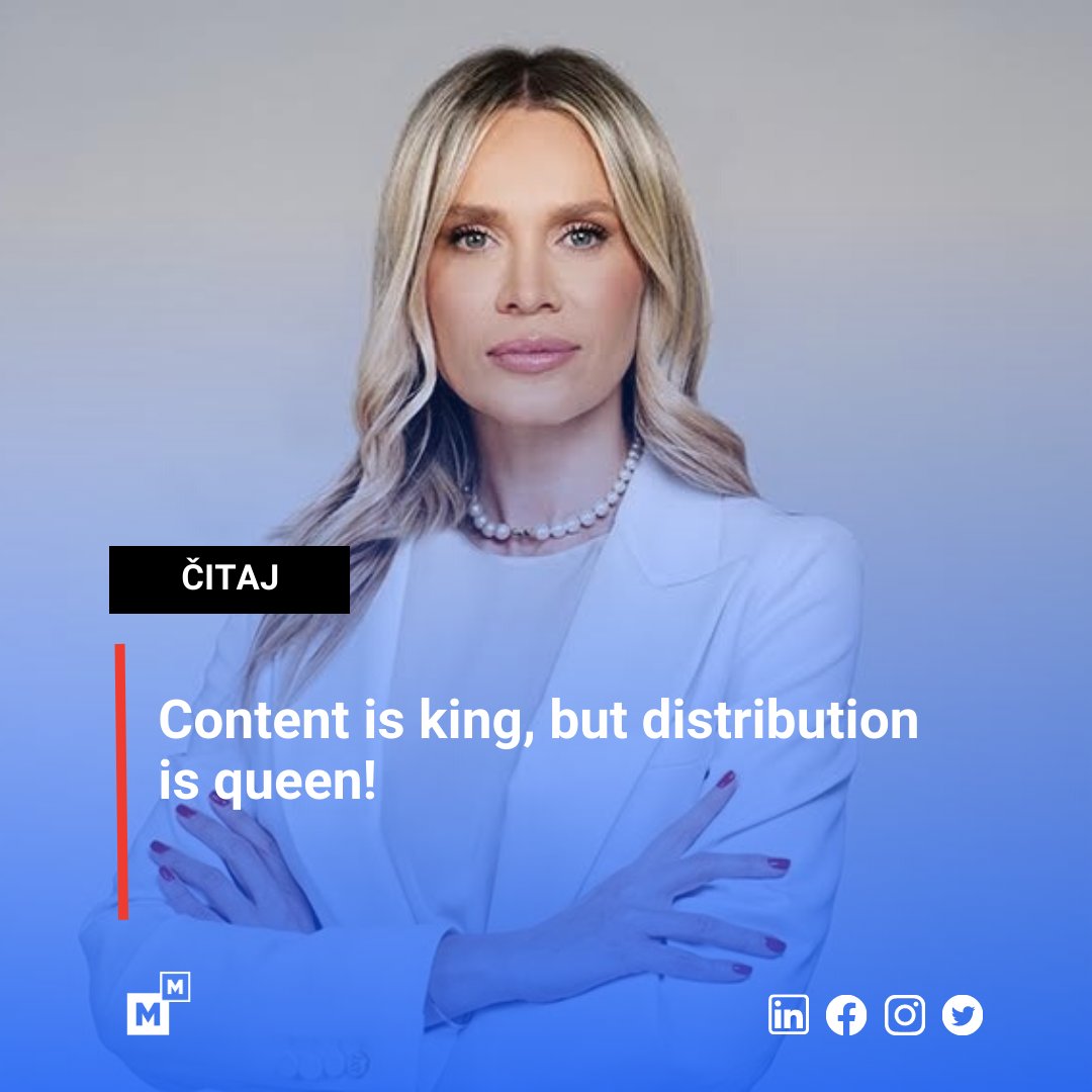 Aleksandra Martinović, Direktor direkcija za multimediju, Telekom Srbija, na forumu #IZAZOV2023 biće panelista na temu "Za sve su krivi Sopranosi". Za naš portal govori da li zbog hiperprodukcije kvalitetni sadržaji ostaju ispod radara publike. ow.ly/ryVo50NqQsp