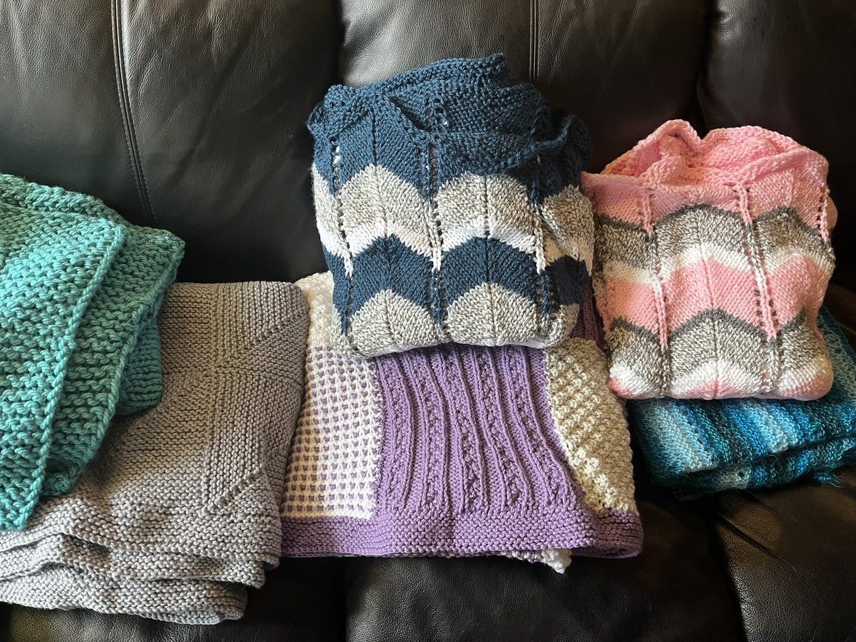 Through this difficult season of transition, we are thankful for our volunteers and donors who so lovingly made these blankets for folks integrating into community ❤️