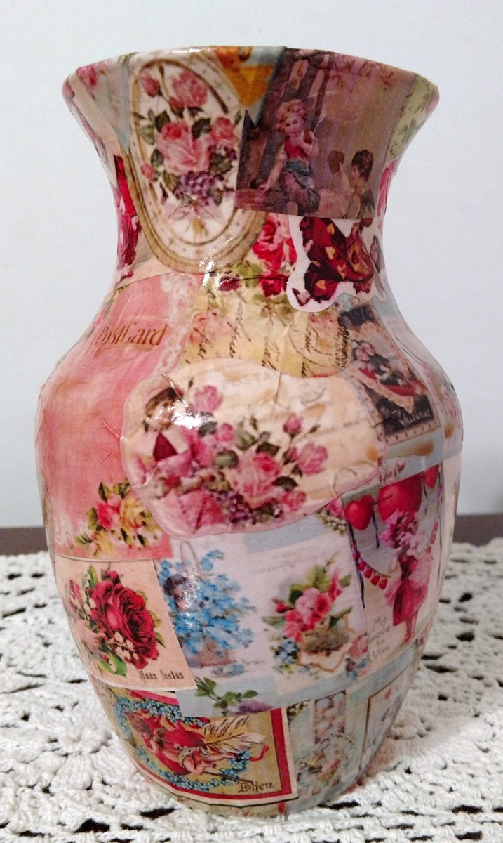 Angela Rienerth on Twitter "Valentine Decoupage Vase (VDV001), Vendor 629, available at Blue
