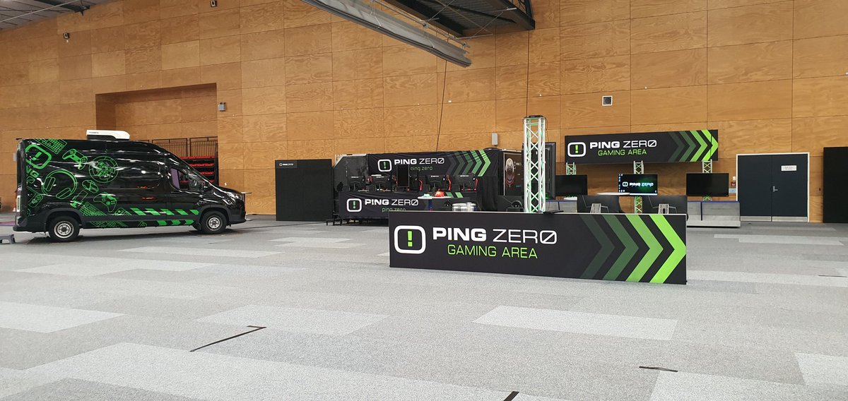 No mistaking us!... Ping Zero Proud <a href="/Armageddonexpo/">Armageddon Expo NZ</a> 
Be sure to see the new gaming van!