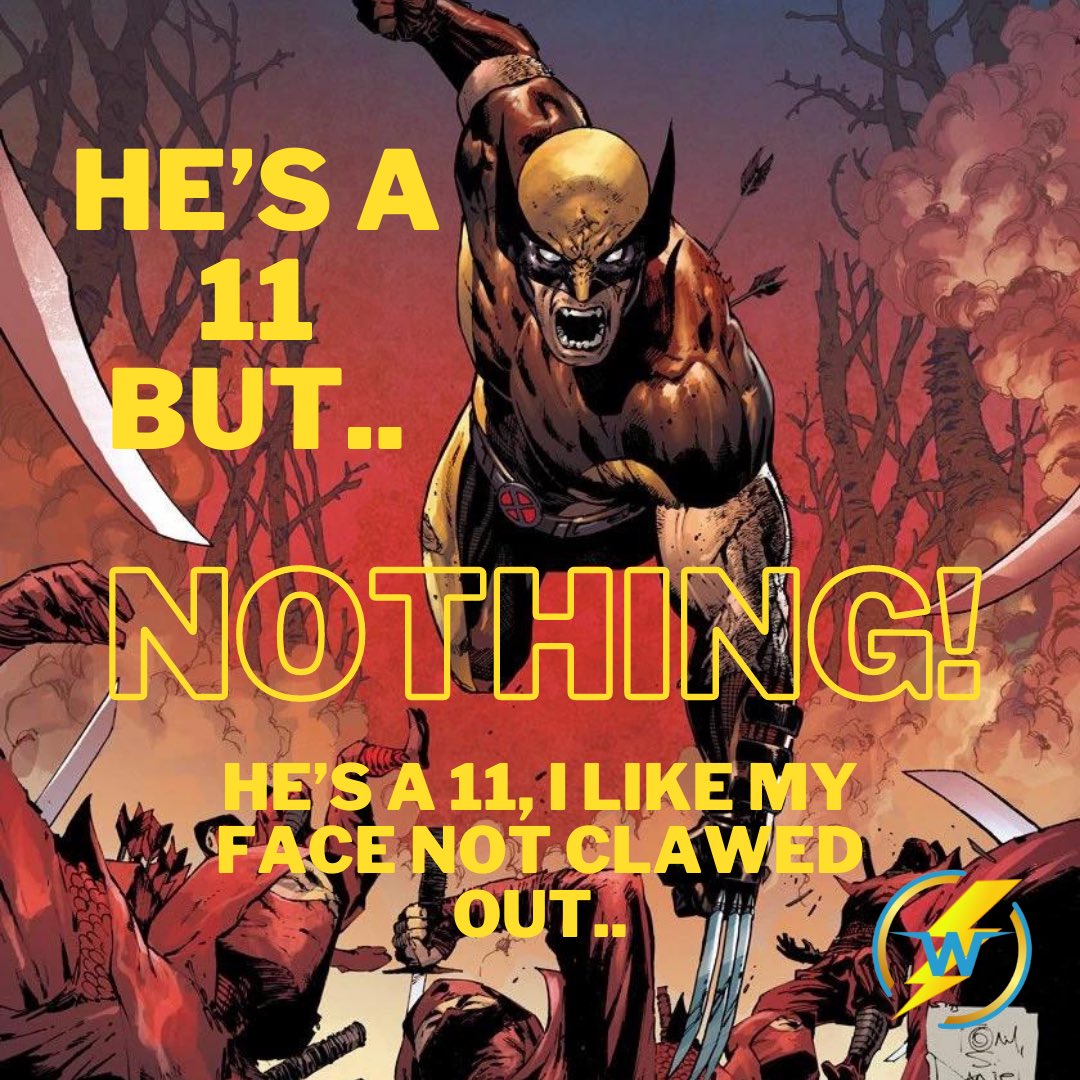 Wondercomics1's tweet photo. Wolverine is a 11, please agree or we get clawed to ☠️ #wolverine #logan #deadpool #marvel #upcoming #keepimaginationalive #manifestation https://t.co/2Udx6AE589
