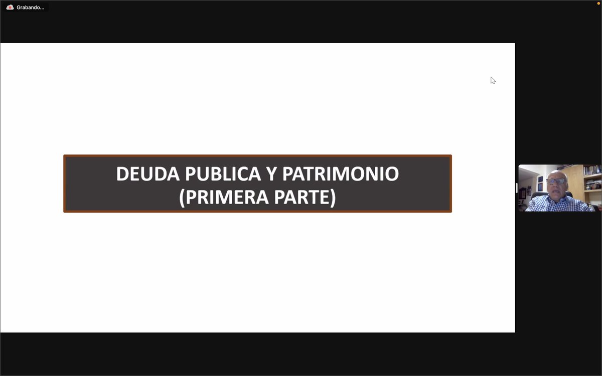 #TardeDeWebinar Arrancamos sesión con el CPC Carlos Enrique Clemente Sánchez, profesor del módulo "Deuda pública y patrmonio" de la Especialidad y Maestría en Finanzas de los Gobiernos Locales. Nos acompaña también la Mtra. Norma Alejandra Clemente Sánchez, expositora invitada.