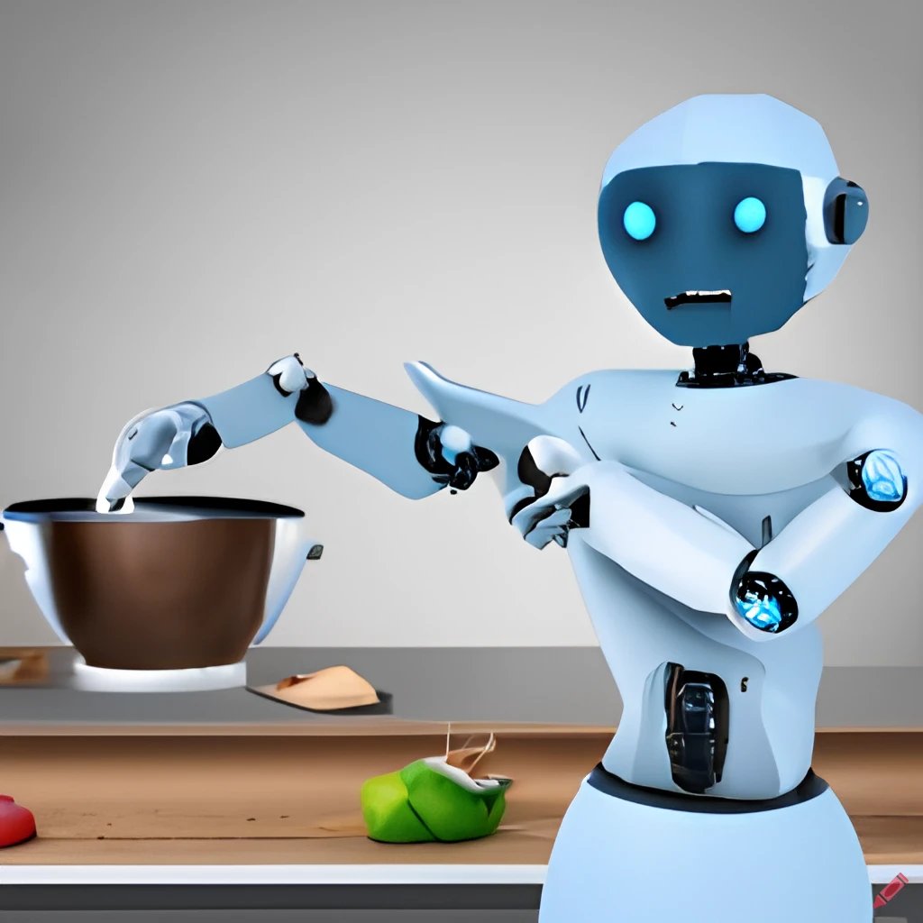 SomtimesWeGetYu's tweet photo. What's an AI's favorite kitchen appliance? The neural blender! 🤖🍹 #AICooking #KitchenPuns #NeuralNetworks #AI #Podcast @Patreon https://t.co/K3fwhQC6MH
