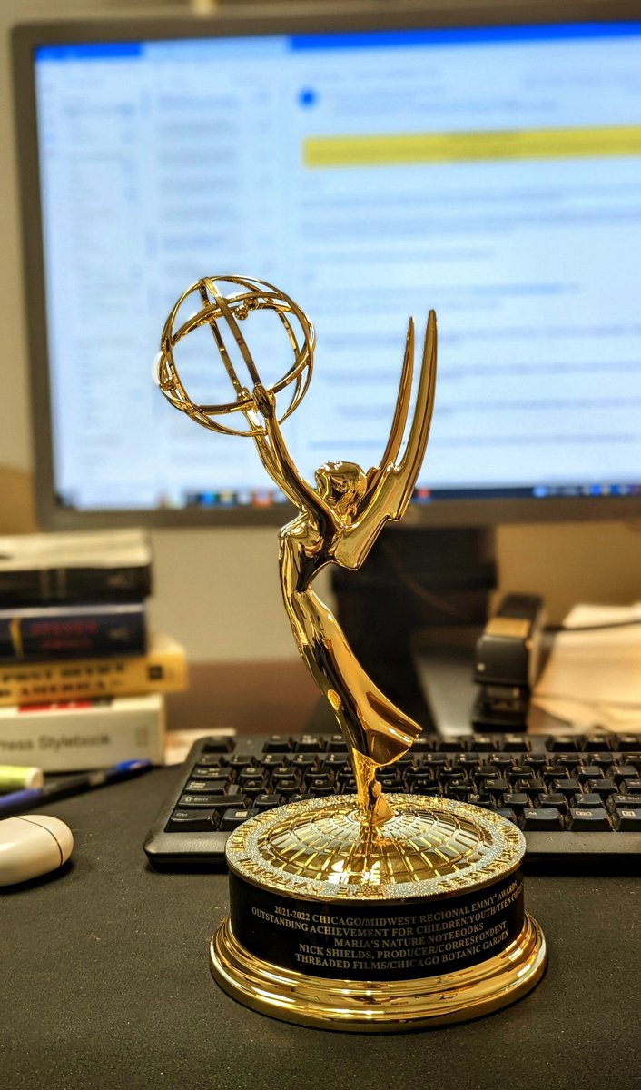 That incredibly humbling moment when your Emmy arrives at work while doing the work you love. #CookCounty #ProjectRainbow
projectrainbow.cookcountyil.gov