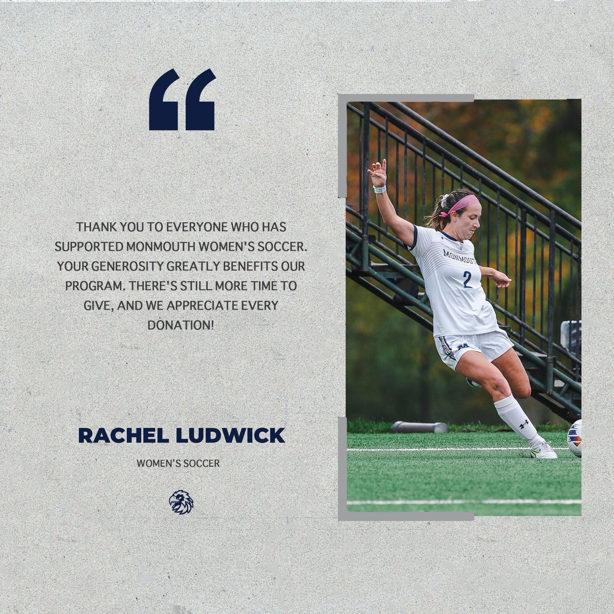 Beyond grateful for those who supported us on day one of Giving Days!! To those who haven't had a chance to support us, there is still time!! MonmouthHawks.com/wsoccer23

#monmouthgivingdays #flyhawks