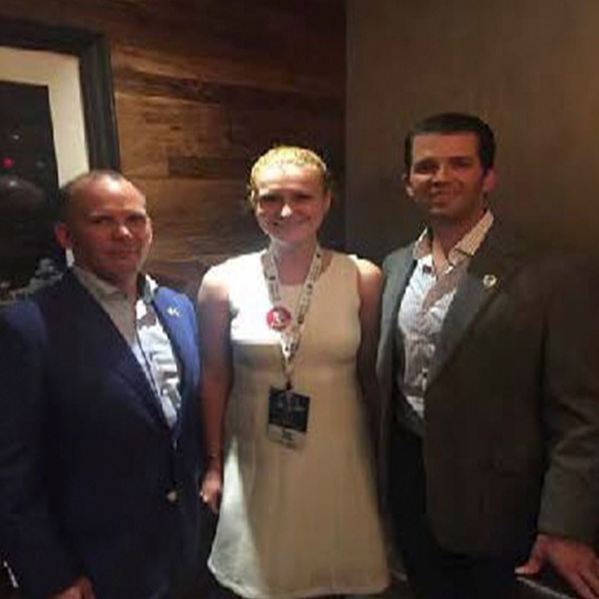 eubieland's tweet photo. Maria Butina Russian spy with Don Jr. https://t.co/VYraVjlgia