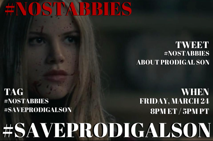 ProdigalSaviors's tweet image. #SAVEPRODIGALSON TWEET PARTY 3/24 AT 8PM ET/5PM PT!
→ Use #ThanksForPlaying hashtag of the day. 
→Make sure to hashtag #/NoStabbies when the time comes!