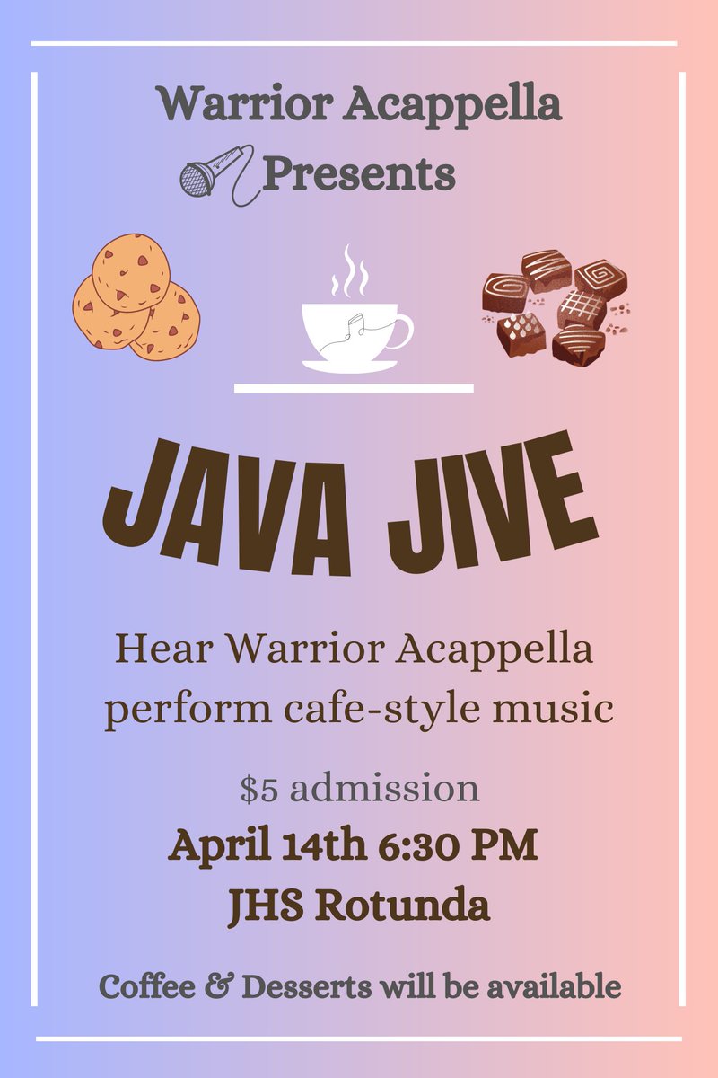JordanHS_Choir's tweet photo. Warrior Acappella presents 🎶🎶🎶 https://t.co/Npu4HJnq8A