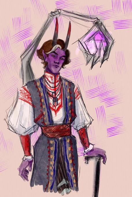d&amp;d Viktor warm up 