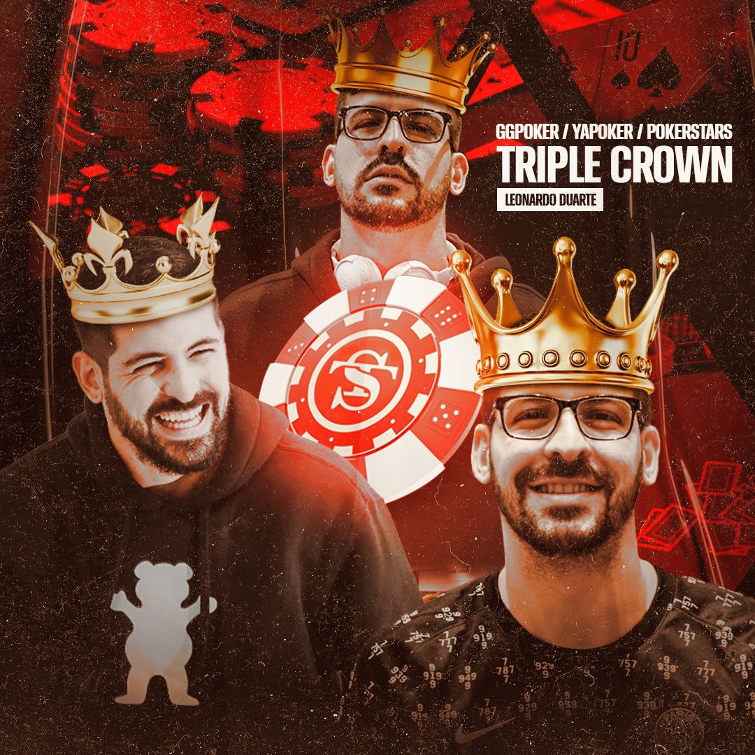 stepteamoficial's tweet photo. O Step Team é uma maquina de Tríplices Coroas! 👑👑👑

@leoduarte_13 conquista sua 5º Tríplice Coroa! 🤯 🚀

Sunday Hyper $50
GG Poker: $2.166,98
Nick: MA LONG13

PKO Turbo $66
Ya Poker: $2.385,00
Nick: CrAAzyMonkey

Daily Supersonic $55
PokerStars: $6.574,13
Nick: leoduarte13 https://t.co/IPxHJAU8bQ