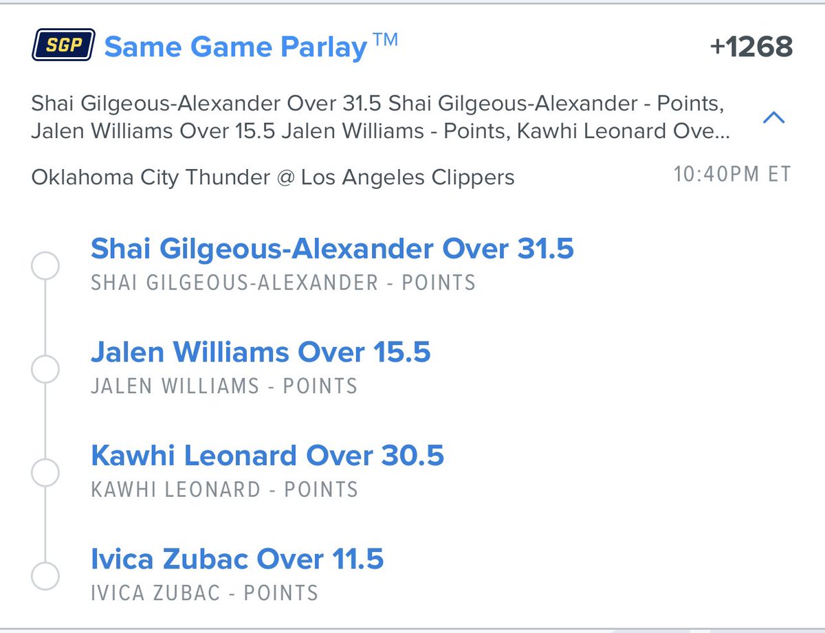 Dads Who Bet On Twitter OKC Vs Clippers SGP Kawhi s Chart Shows dads-who-bet-on-twitter-okc-vs-clippers-sgp-kawhi-s-chart-shows