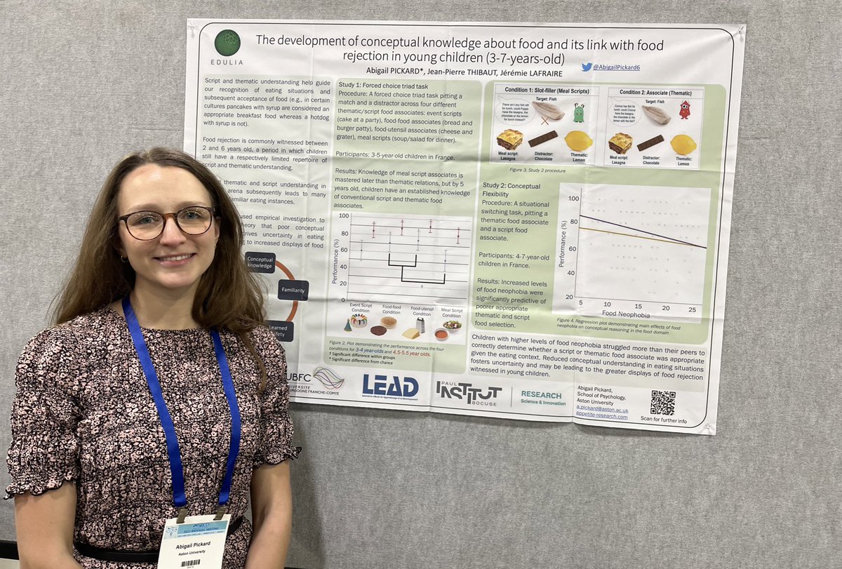 AstonPeach's tweet image. Great first day at #SRCD23 

@profblissett @AbigailPickard6