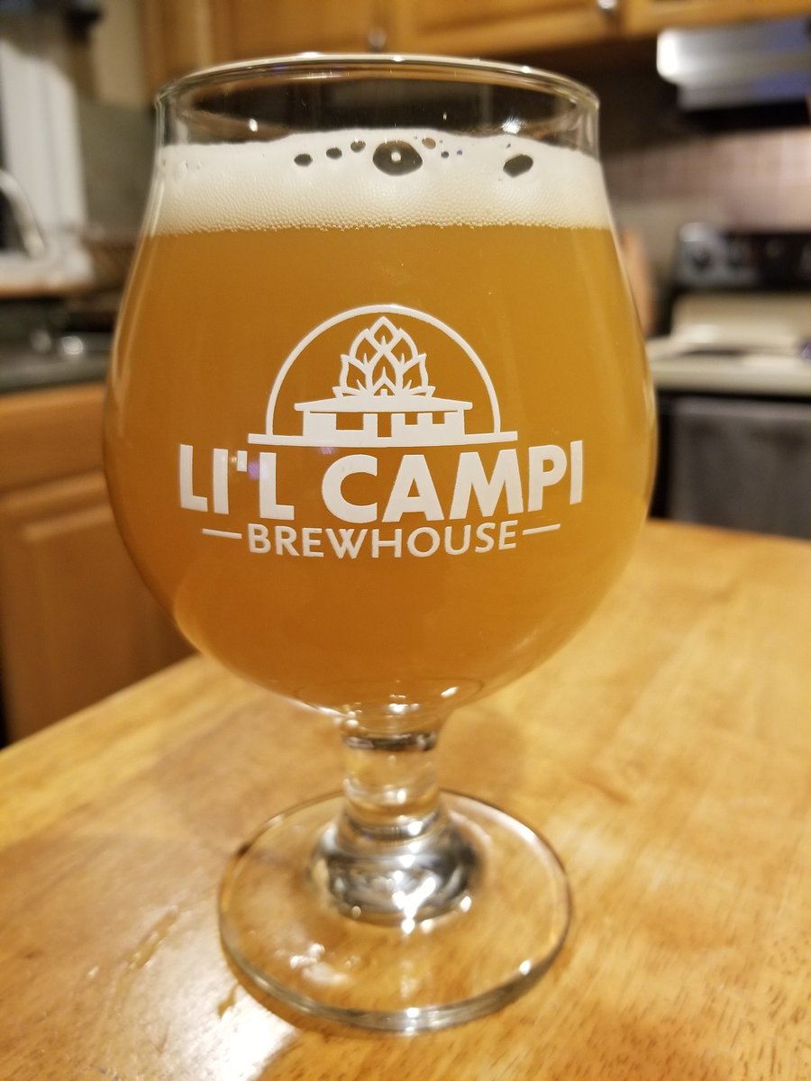 Lilcampibrew's tweet photo. Tonight's 3rd freshie. "Leo".   Made with American &amp; French ingredients.   We treated those Barbe Rouge hops just right which results in loads of strawberry/raspberry flavor.  5.8%  #craftbeer #craftbrew #homebrew #beer #drunk #southshorebeer https://t.co/8VFTnOPHO4