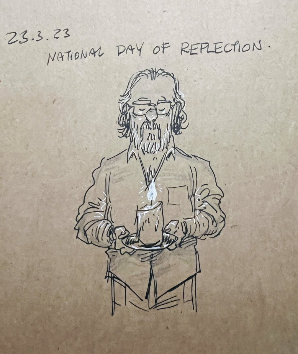 Honoured to be an ambassador for @mariecurieuk #doodleaday #nationaldayofreflection