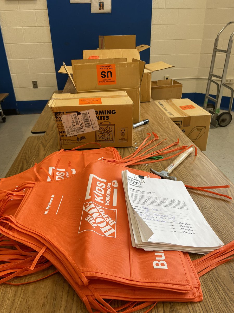 HighlandES_CSL's tweet photo. What a fun in-house field trip brought to #HighlandES by @HomeDepot and their long-time teacher. Shout out to Ms. Miranda who connected the #PreK &amp; #Headstart classes to this awesome opportunity for our littles. @MCPSCommunitySc @MCPSEspanol @MCPS https://t.co/gwRGpFGSN2