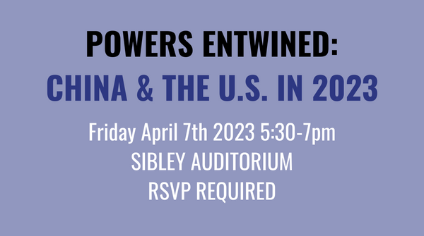 Center for Chinese Studies at UCB (@ccsberkeley) on Twitter photo Join us April 7th for a talk featuring Orville Schell <a href="/orvilleschell/">Orville Schell</a>, Evan Osnos <a href="/eosnos/">Evan Osnos</a> and Zha Jianying discussing the future of U.S.-China relations: are both countries on a collision course or can they find common ground?
Details & RSVP: conta.cc/3K9vFMZ Join us April 7th for a talk featuring Orville Schell <a href="/orvilleschell/">Orville Schell</a>, Evan Osnos <a href="/eosnos/">Evan Osnos</a> and Zha Jianying discussing the future of U.S.-China relations: are both countries on a collision course or can they find common ground?
Details & RSVP: conta.cc/3K9vFMZ