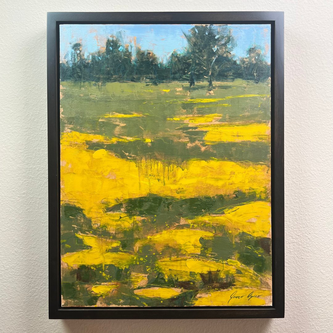 JamesAyersArt's tweet photo. Rich in texture. Click through to see the details.

"Golden Meadow Patterns"
18” x 24” (framed)
Oil on canvas.
DM for more information on this painting.

#JamesAyersArt #JamesAyers #Art #Artist #ArtWork #ContemporaryArt #Creative #Color #OilPainting #FineArt #GoldenMeadowPatterns https://t.co/Bwy2uNavoJ