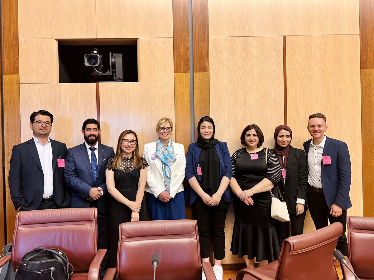 We were proud to be in Canberra this week to help launch the first Australian multi-party Parliamentary Friends of Refugees Group, co-chaired by <a href="/ThwaitesKate/">Kate Thwaites</a> (ALP), <a href="/DanTehanWannon/">Dan Tehan</a> (LNP), <a href="/NickMcKim/">Nick McKim</a> (Greens), <a href="/zdaniel/">Zoe Daniel MP (she/her)</a> (Independent).

A historic day &amp; long time in the making!