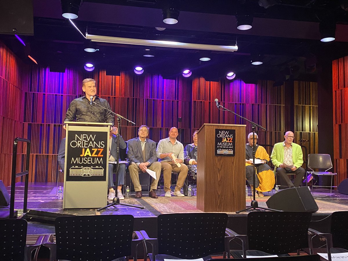 CerithMathias's tweet photo. A real treat to kick off my time at this year’s @TWFestNOLA - about to settle in for the Tennessee Williams tribute reading: You Are Not The Playwright I Was Expecting, featuring Bryan Batt, John Goodman, Brenda Currin and more #TWFest #NOLA #SouthernLit https://t.co/cEHYubK6qe
