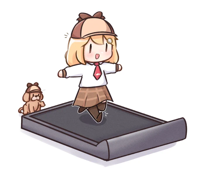 she's walking #ameliaRT 