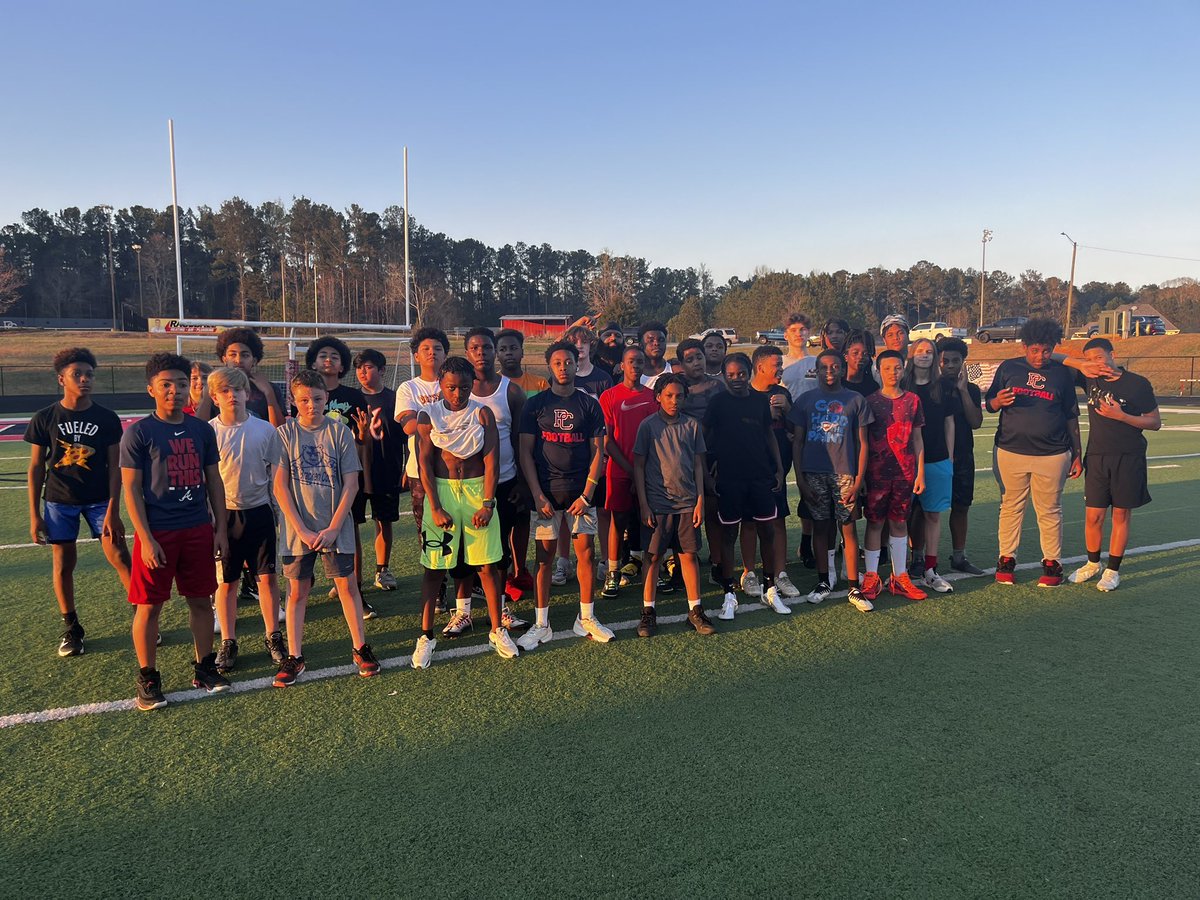 CoachBryantPCHS's tweet photo. Building something they can be proud of! @PCPatriotsFB @PCHSFB_RECRUIT @PCPatriotsports @NwGaFootball #JustGettingStarted #WeArePC @_williamblair_ https://t.co/1obij7P3tU