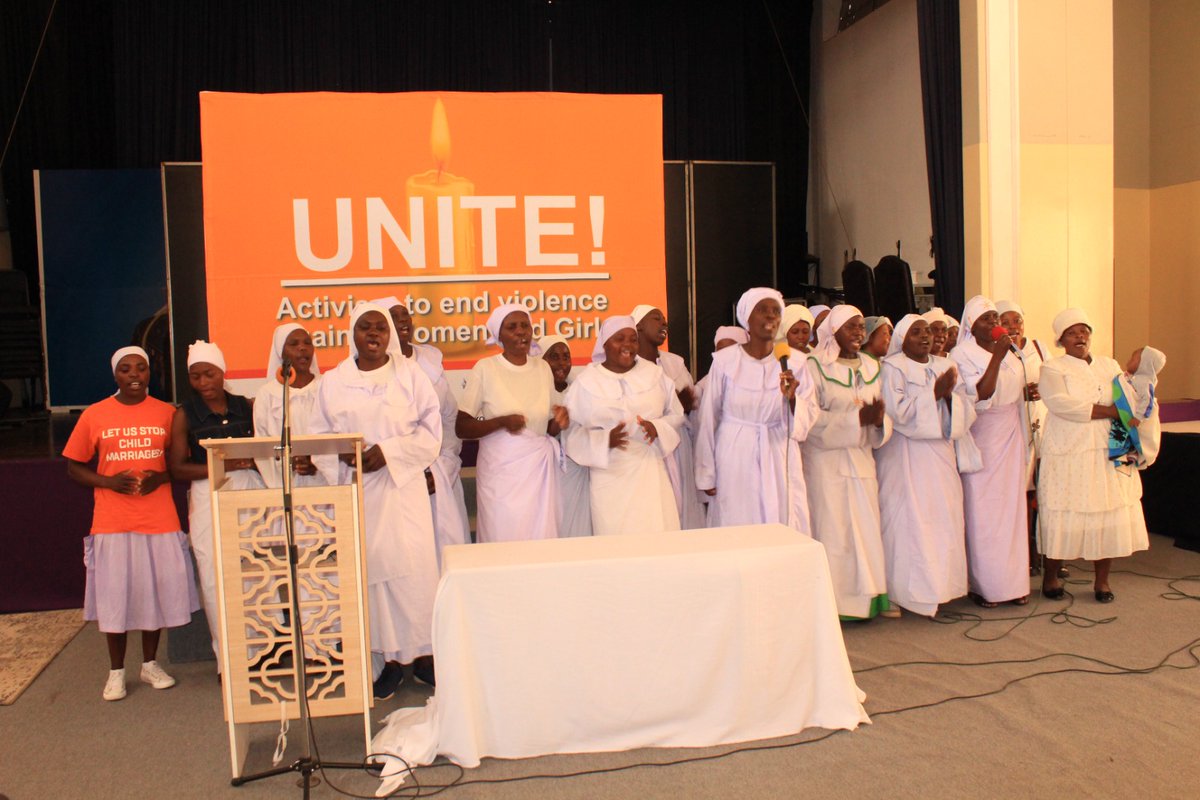 AWET_Apostolic's tweet photo. @AWET_Apostolic joined other faith actors such as @act_zim, @zccinzim, @MEDRA, @EFZZIMBABWE and @PadareMen, for women's Day commemorations @AnglicanCathedral in Harare. We continue to commemorate women in the month of March. https://t.co/QRK9ExP9VE