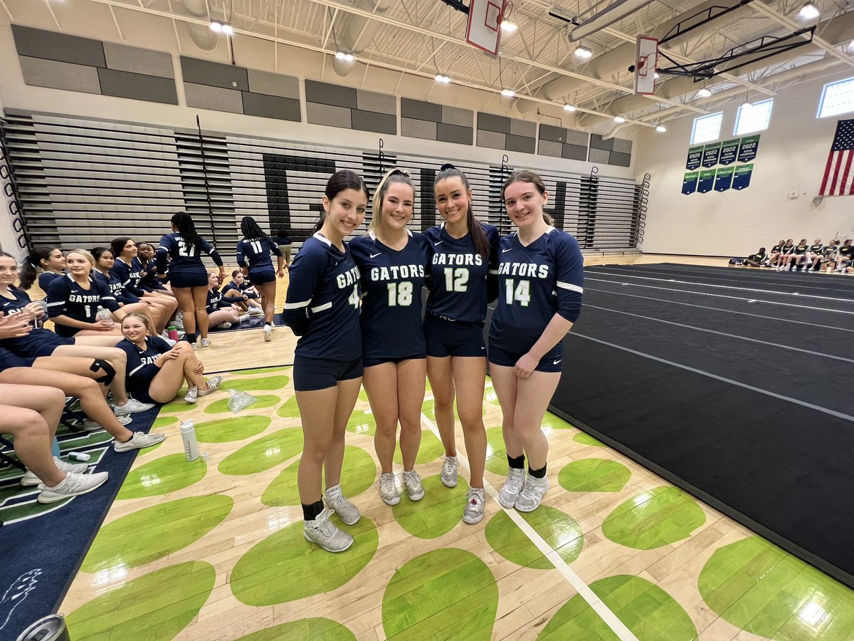 Thank You <a href="/G_L_CHEER_STUNT/">Green Level Cheer and Stunt</a> Seniors! What A Legacy You Have Left For Our Program! 🐊
